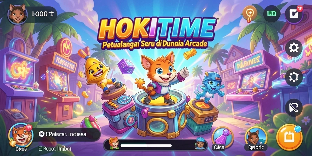 Tampilan gameplay HOKITIME yang memukau dan penuh tantangan.