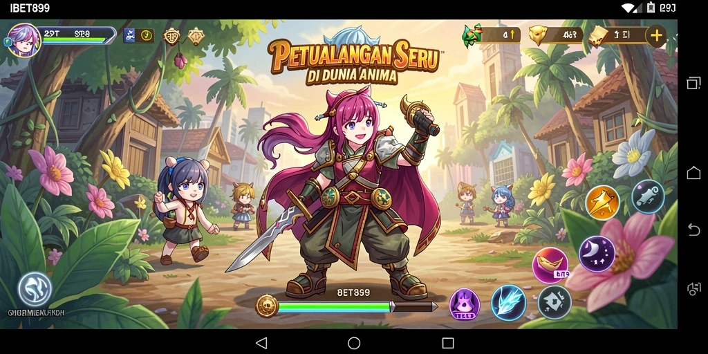 Tampilan gameplay yang penuh warna dan seru dari IBET899.