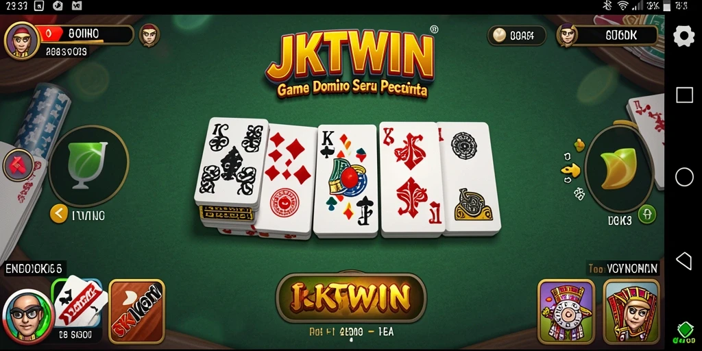 Screenshot JKTWIN menampilkan gameplay yang seru dan interaktif.