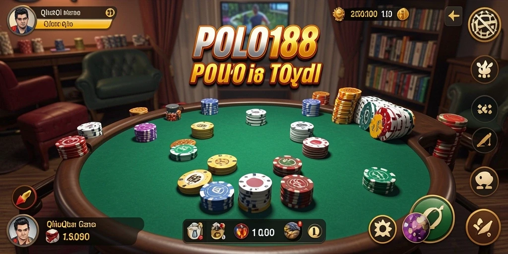 Screenshot gameplay QiuQiu POLO188 yang menarik.