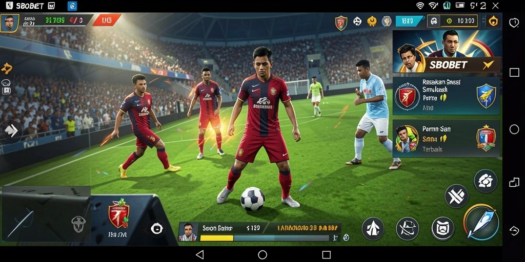 Tampilan menarik dari gameplay SBOBET yang menampilkan suasana permainan.