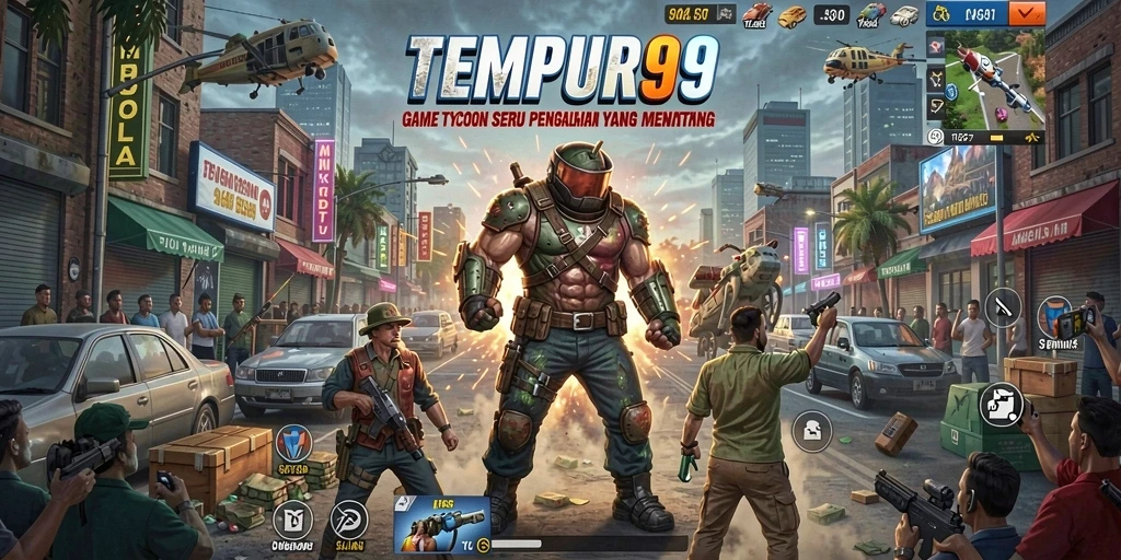 Tampak menarik dengan gameplay Tycoon yang menantang.